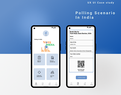 Polling scenario - UX UI Case study
