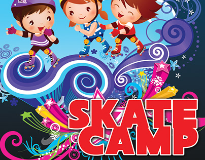 Skate Camp Holiday Poster