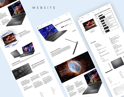Alienware Website Re-design Concept
