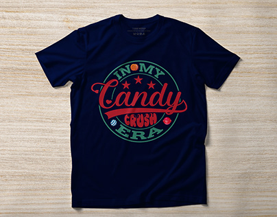 Candy Crush T-shirt Designs