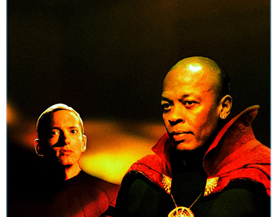 Dr.Dre and Spider Eminem