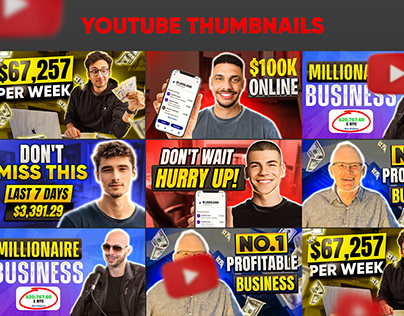 YouTube Video Thumbnail Designs