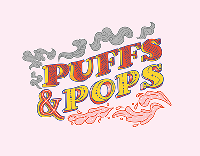Puffs & Pops Branding