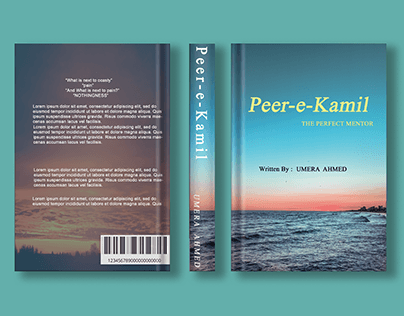 A BOOKCOVER DESIGN WITH MOKUP