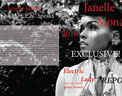 Magazine Cover (Janelle Monae)