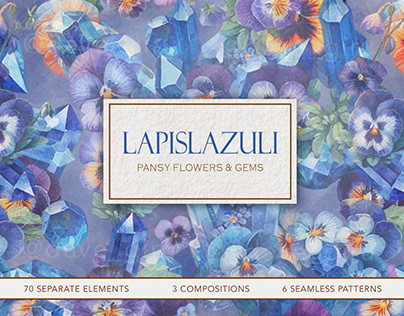 Pensamiento lapislázuli (pansy and lapis lazuli dreams)