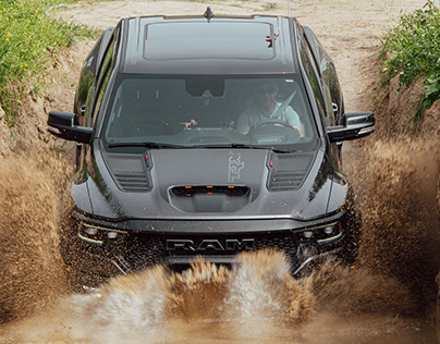 RAM TRX and Jeep Wrangler on Adrenaline track - Jordan