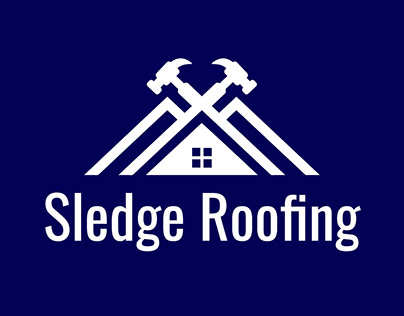 Sledge Roofing Logo Design