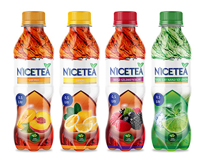 "Nicetea" Iced tea packaging design
