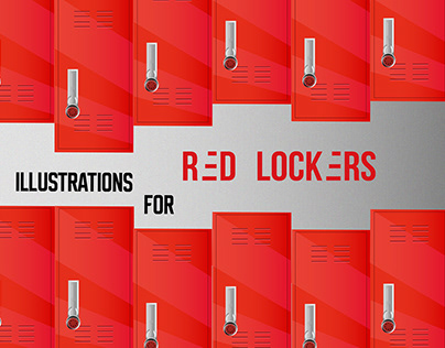 Illustrations for Red Locker.