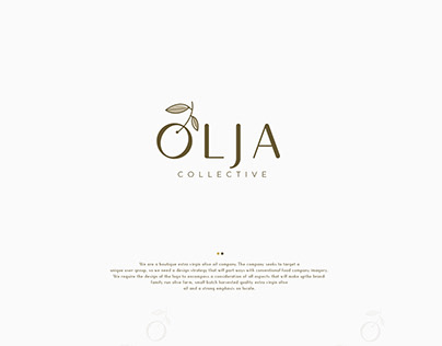 Logo Name: OLJA (Olive Oil)