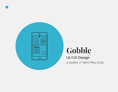 Gobble- UI/UX Design