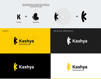 K Kashya Logo Concept