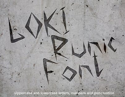 Loki Runic Font