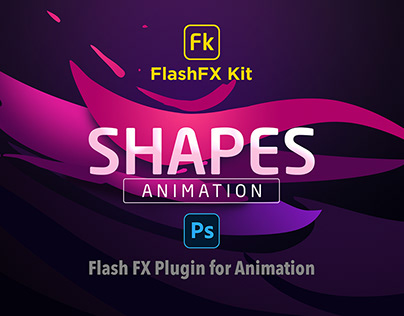FlashFX Kit Shapes Animations for Photoshop