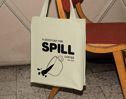 Spill coffee