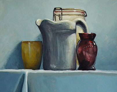 Still Life Paintings in Gouache