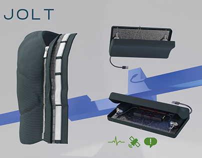 JOLT- vest for personal safety