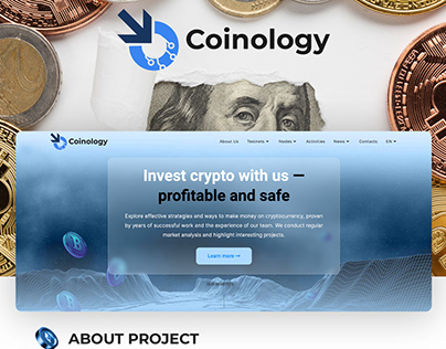Coinology - Investing and Earning on Cryptocurrency