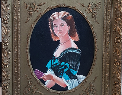 Portrait of a 19th Century Lady