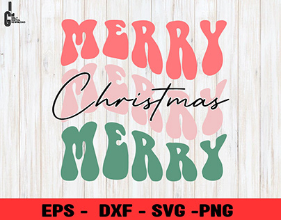 Project thumbnail - Merry Christmas SVG