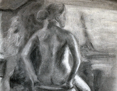 Charcoal Figure Drawings