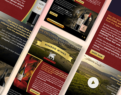 Nimrod Wines Email Design
