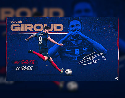 Olivier Giroud fanart (EURO 2020)