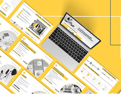 Web design for the agency/Дизайн сайта для агентства