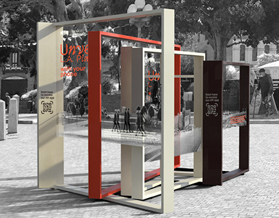 Unveil L.A. Plaza - AR installation design concept