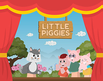 Little Piggies Children Animated Song