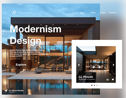 Modern Web design Concept