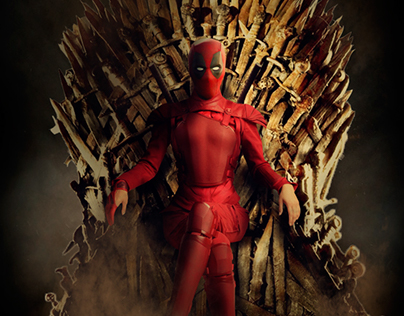 Katniss Deadpool Iron throne