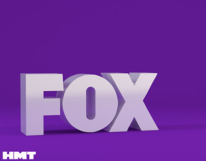 Logo Fox TV 3D By Hmt Design