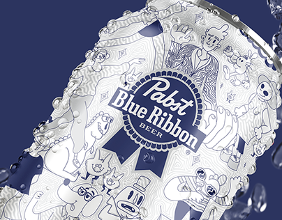 PABST BLUE RIBBON BEER- ART CAN CONTEST.