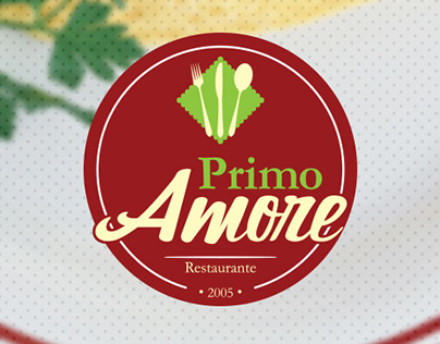 PRIMO AMORE RESTAURANTE | Logotipo e materiais