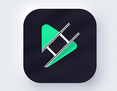 Vid Wow App Icon Design
