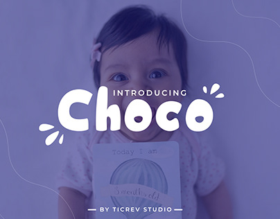 Choco-Display font