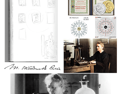 Marie Curie Stamp