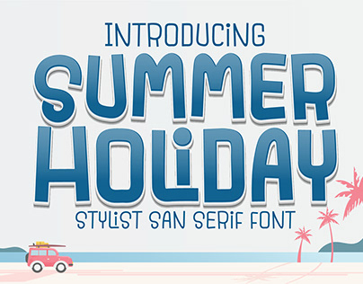 Summer Holiday Fonts