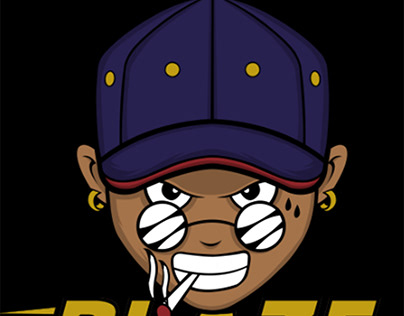 Mascot Logo for Blaze Apparel