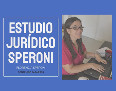 Contenido para RRSS + Florencia Speroni