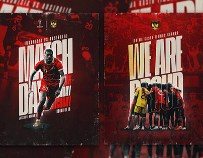 Project thumbnail - FOOTBALL POSTER DESIGN (INDONESIAN NATIONAL TEAM)