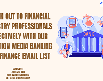 Banking and Finance Email List providers In USA-UK