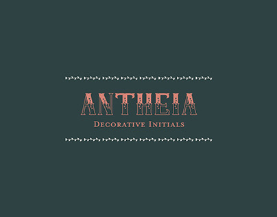 Antheia Decorative Initials Typeface