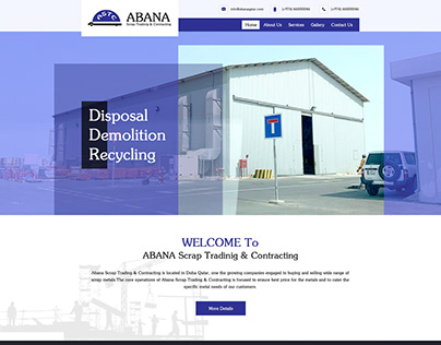 Abana Qatar, Scrap Trading and Contracting