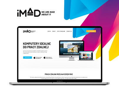 iMad Landing Page
