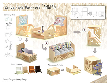 Convertible furniture concept design