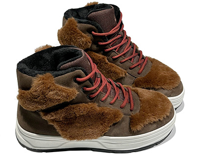 Project thumbnail - Fur sneakers