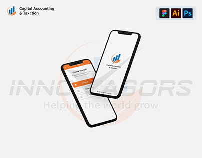 Captial Accounting & Taxation Mobile App UI Design